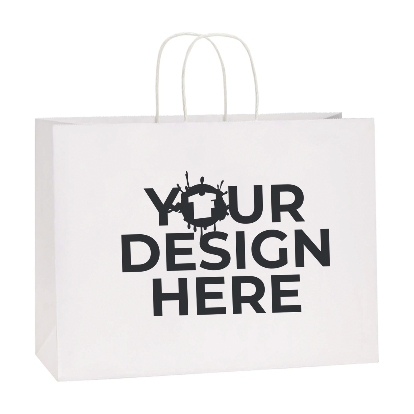 Custom Paper Bags - 16x6x12in