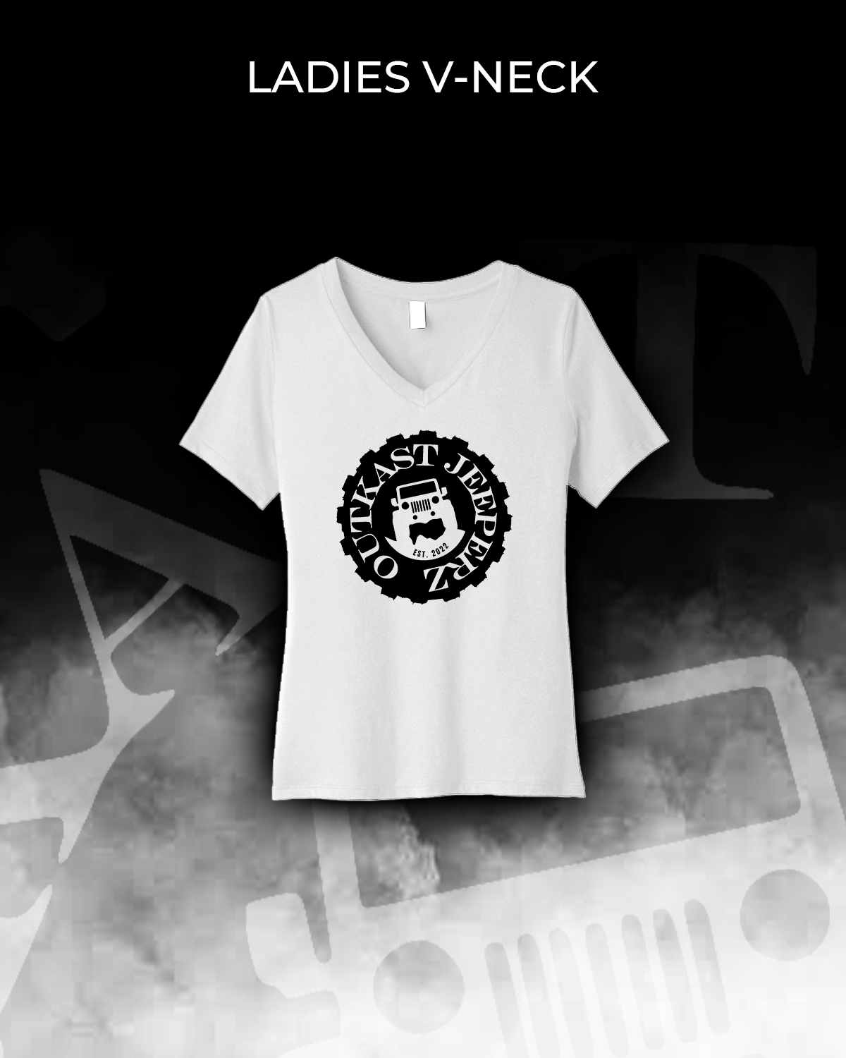 OJ Logo Ladies V-Neck