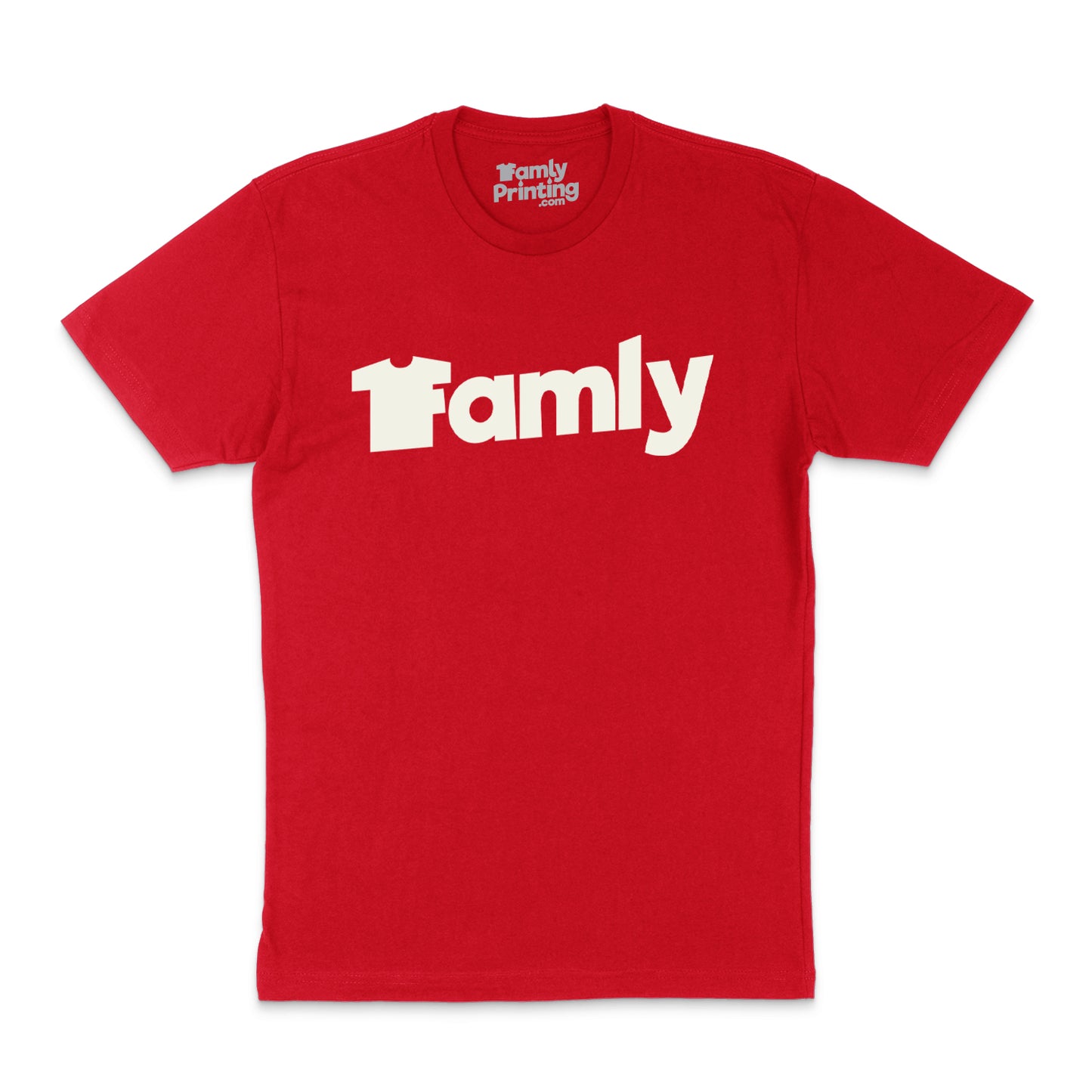 Famly HQ flock tee