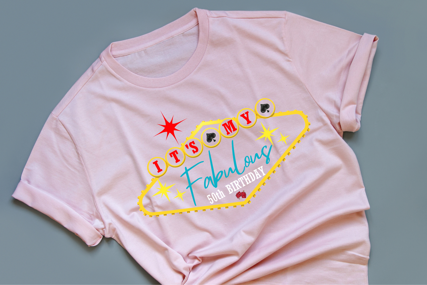 Vegas Birthday (You can Custom the number)
