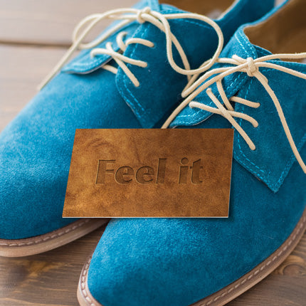 Custom Suede Cards