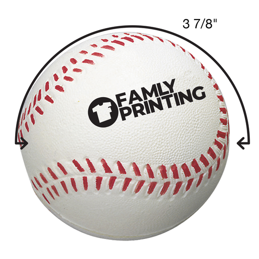 Custom Stress Reliever - Baseball