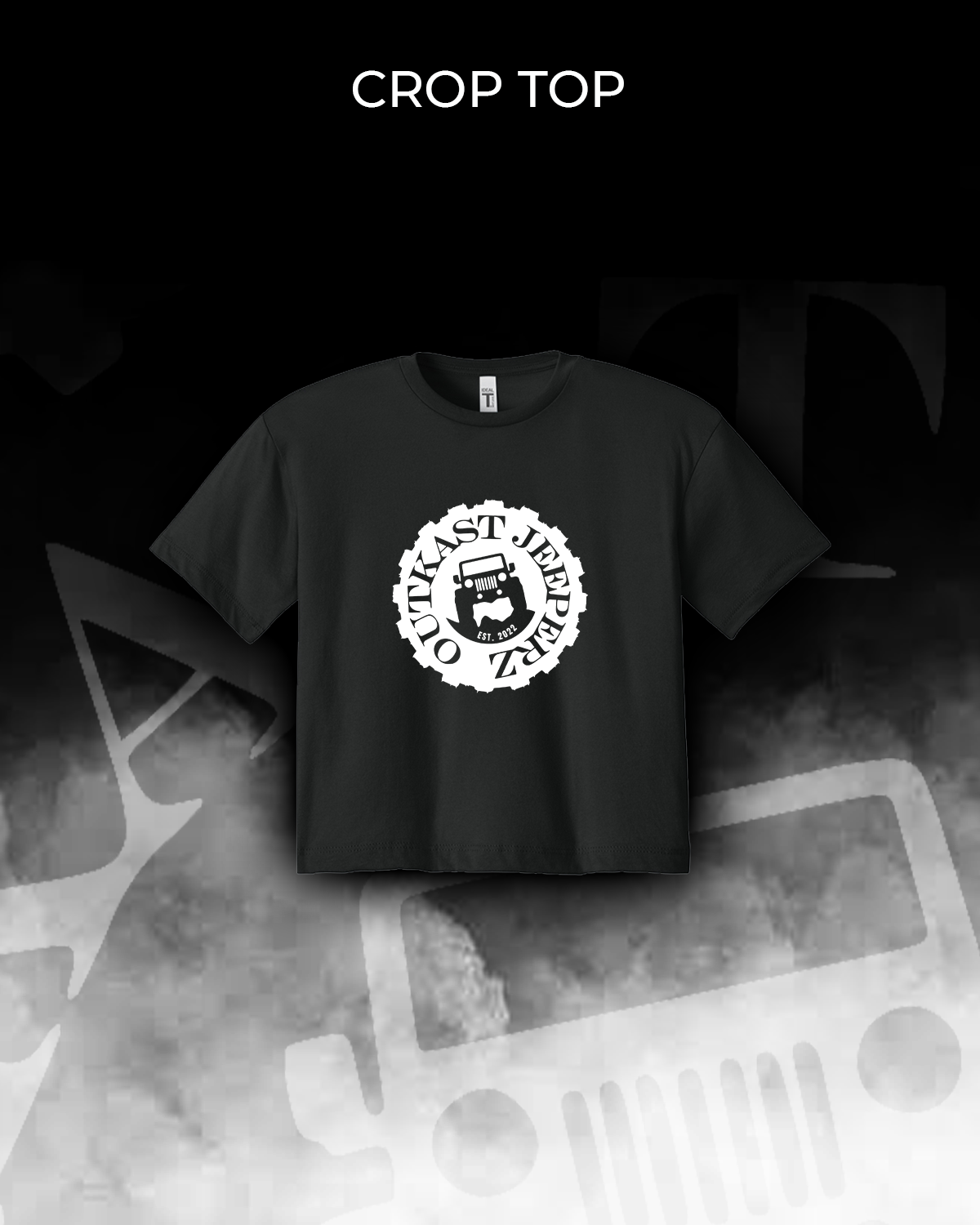 OJ Logo Ladies Crop Top