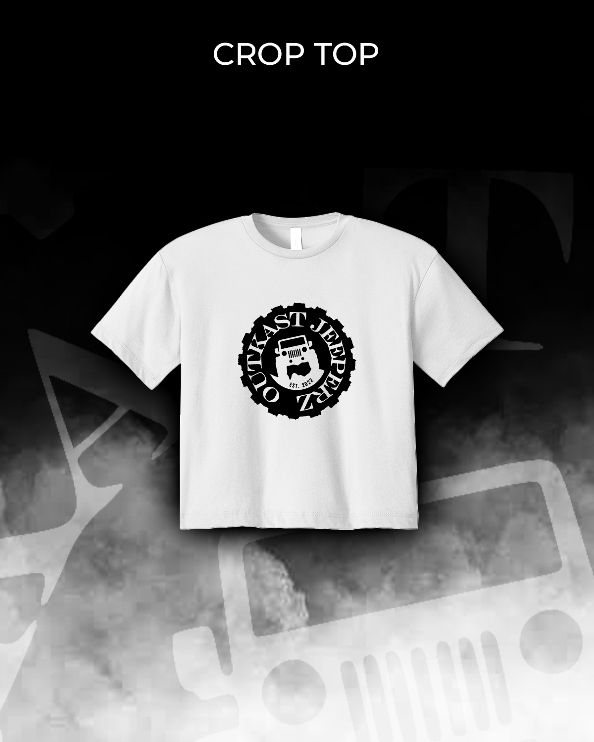 OJ Logo Ladies Crop Top