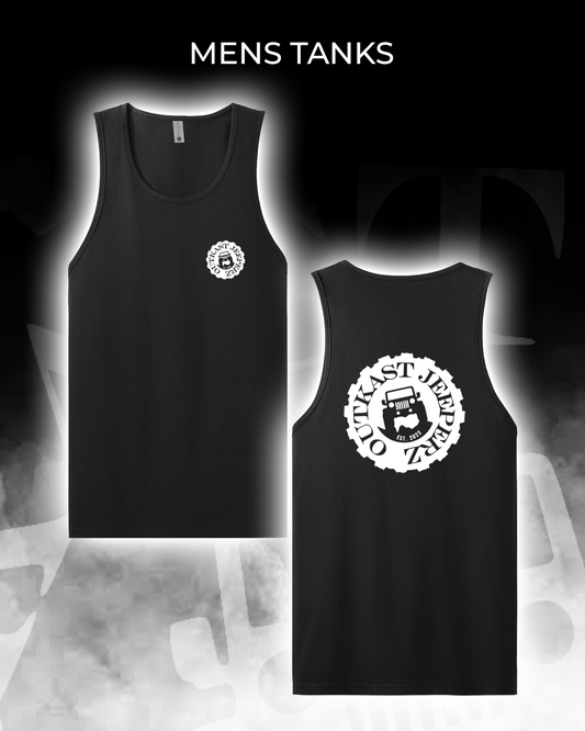 OJ Logo Mens Tank - Front and Back