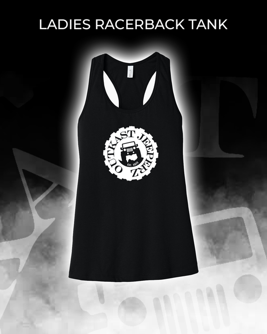 OJ Logo Ladies Racerback Tank