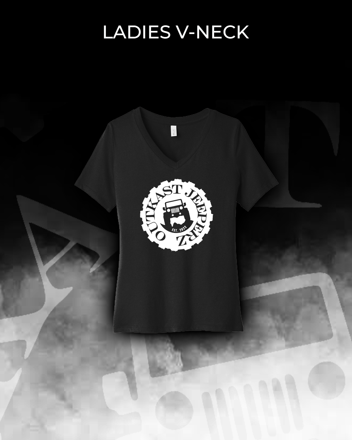 OJ Logo Ladies V-Neck