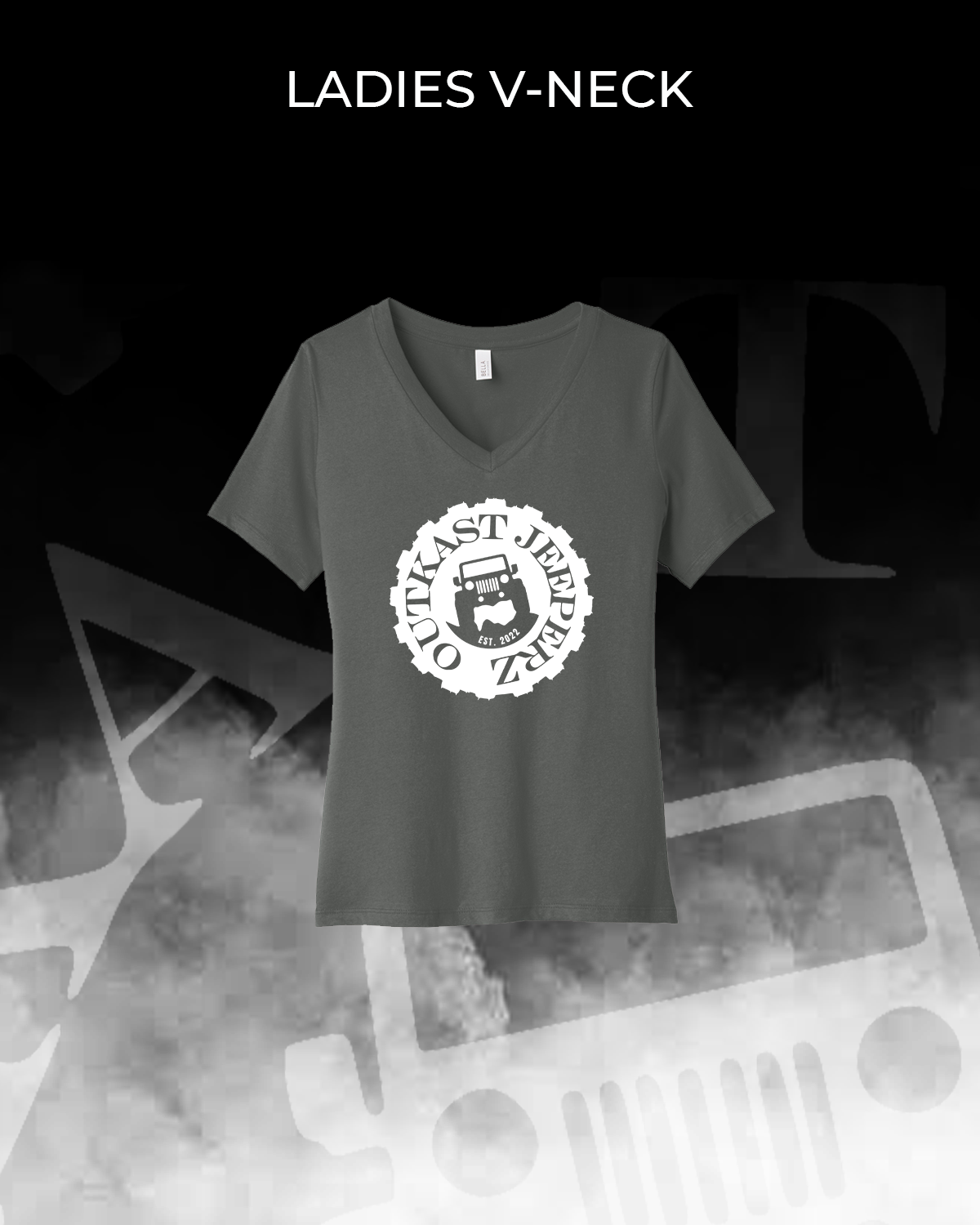OJ Logo Ladies V-Neck