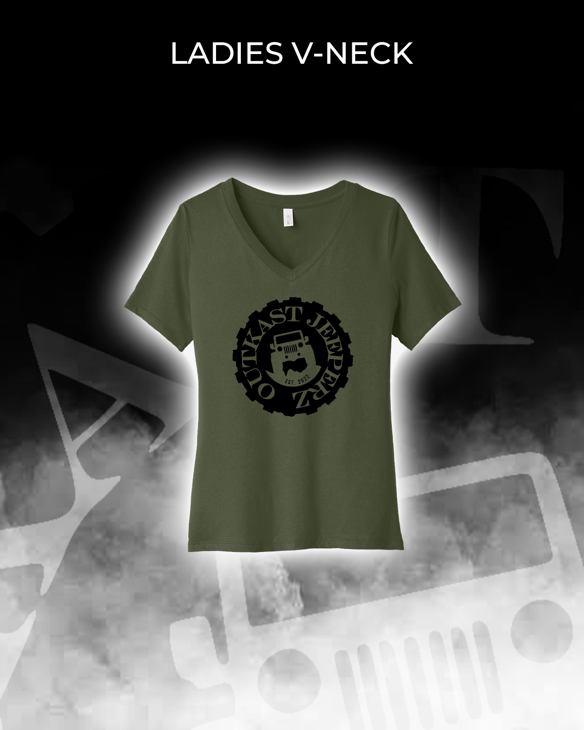 OJ Logo Ladies V-Neck