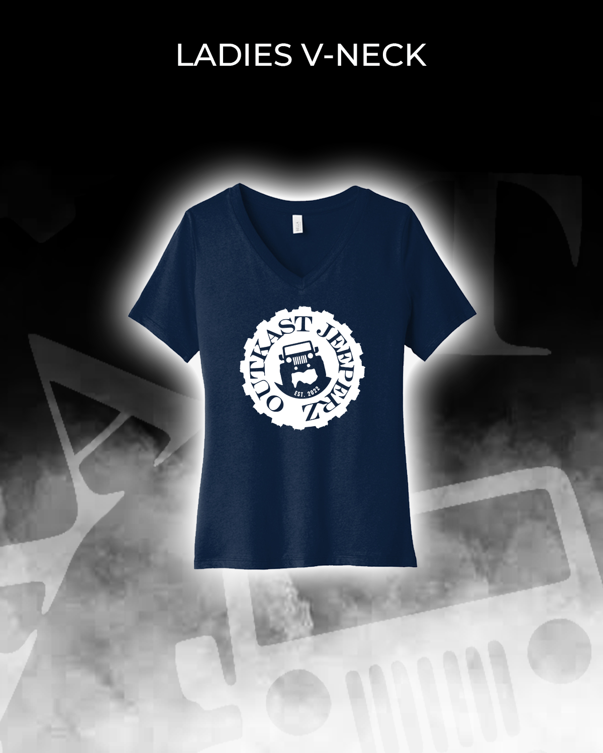 OJ Logo Ladies V-Neck