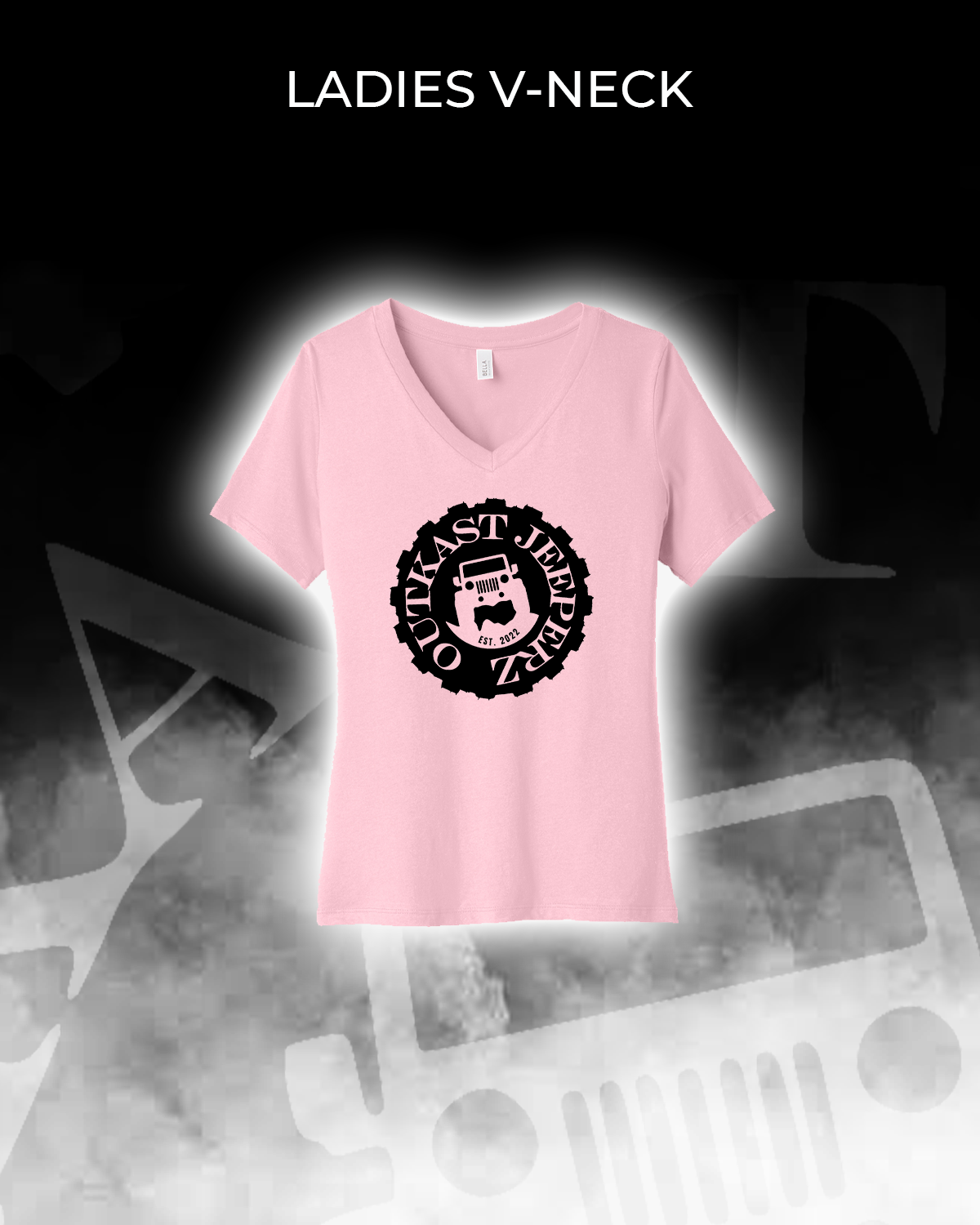OJ Logo Ladies V-Neck