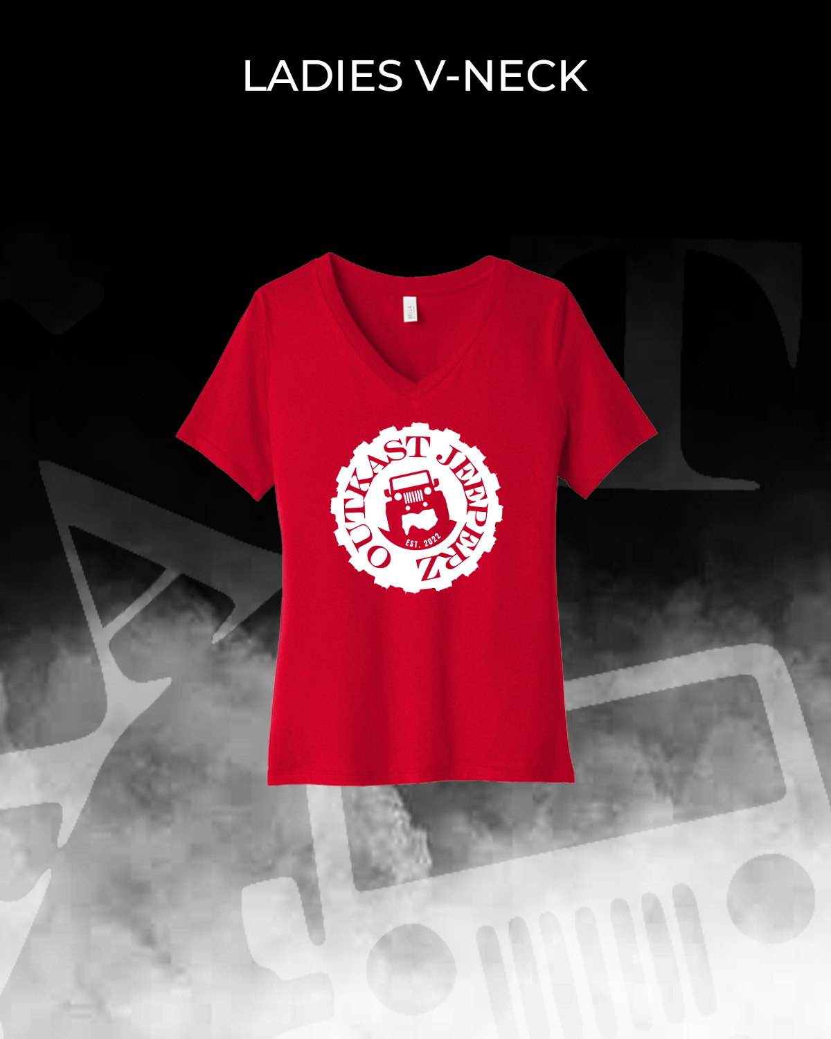 OJ Logo Ladies V-Neck