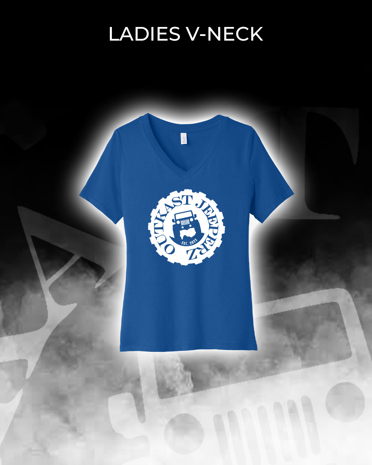 OJ Logo Ladies V-Neck