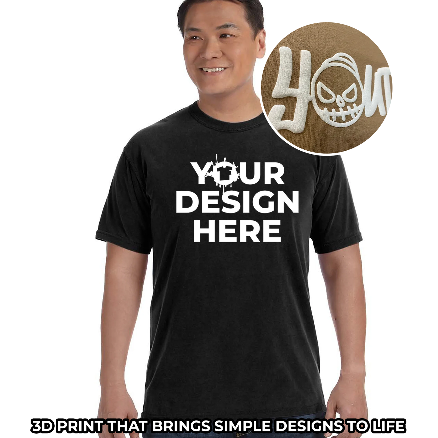 Sample 3D PUFF T-Shirt
