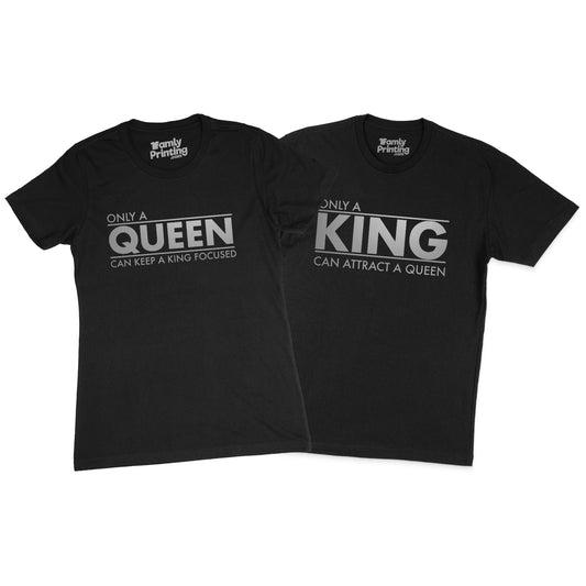 King & Queen - Set of 2
