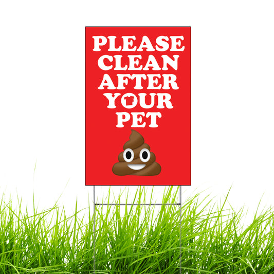 Please Clean After Your Pet