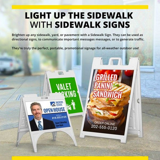 Custom Sidewalk Sign