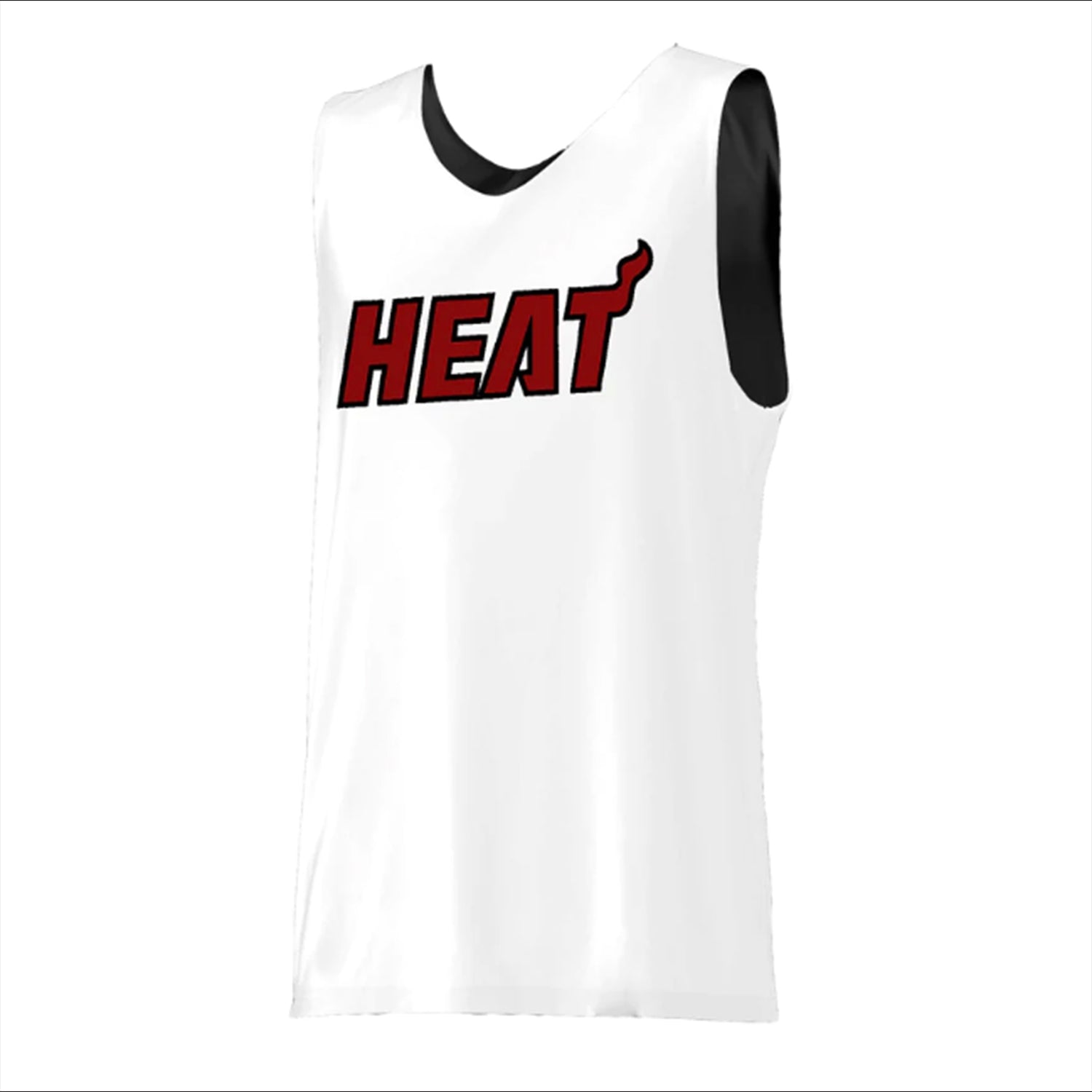 Blank Miami Heat Basketball Jerseys w/ Braiding, MIA Heat