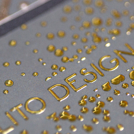 Custom Raised Foil Cards