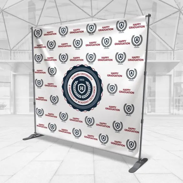 Backdrop Banner Stands Design Custom Backdrop Banner – FamlyPrinting